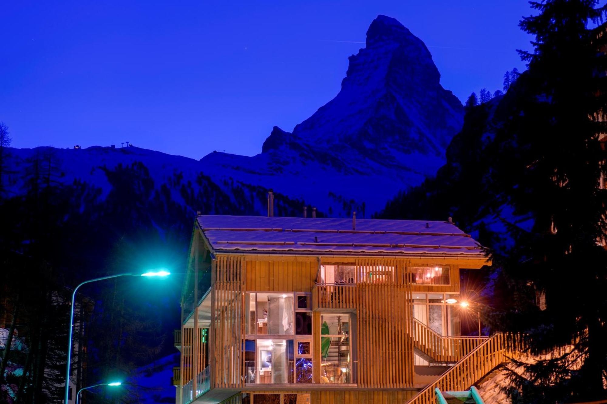 Ferienwohnung Luxury Loft By Heinz Julen Zermatt Exterior foto