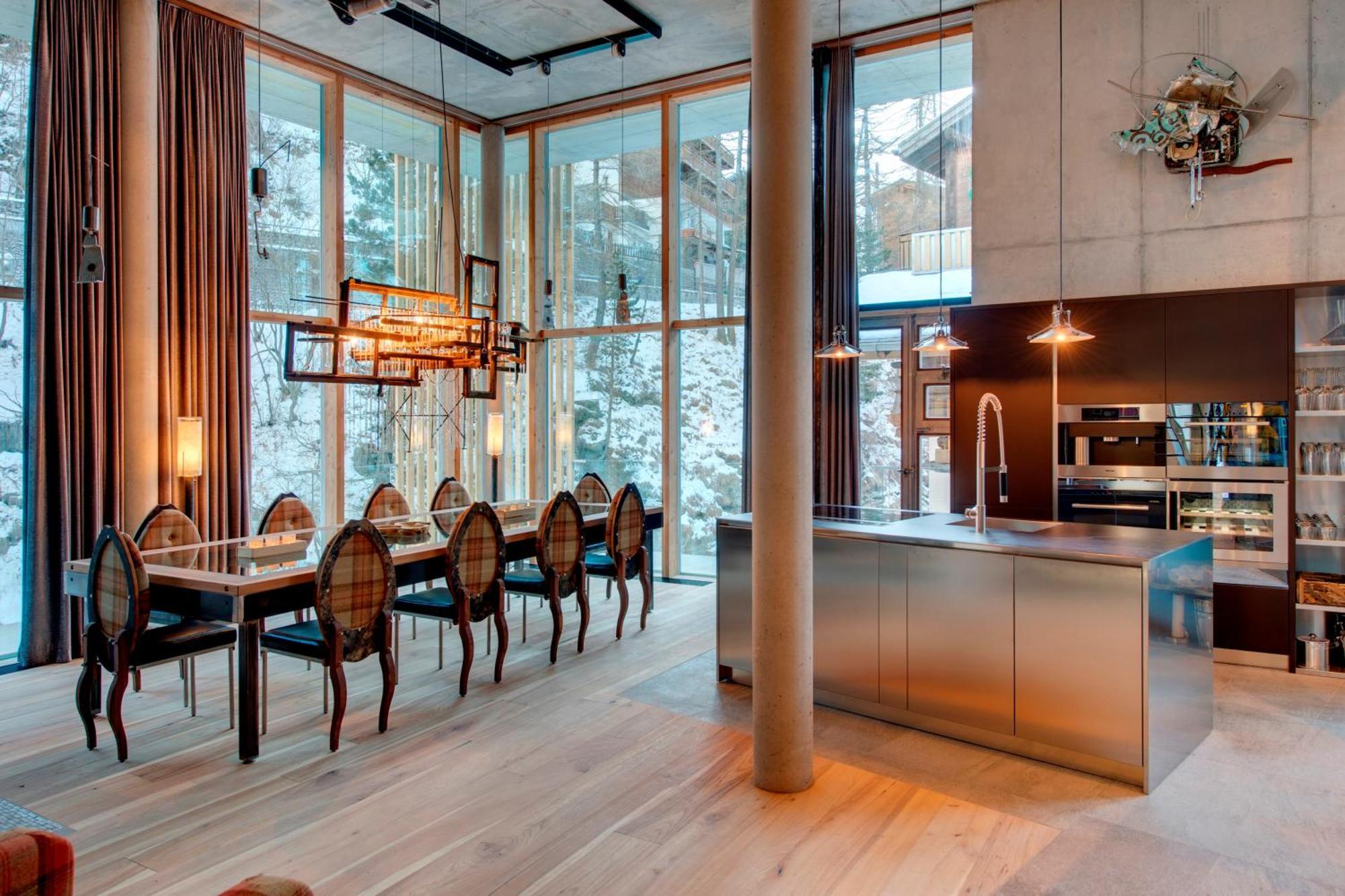 Ferienwohnung Luxury Loft By Heinz Julen Zermatt Exterior foto